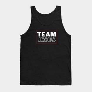 Team Jesus | Christian Typography Tank Top